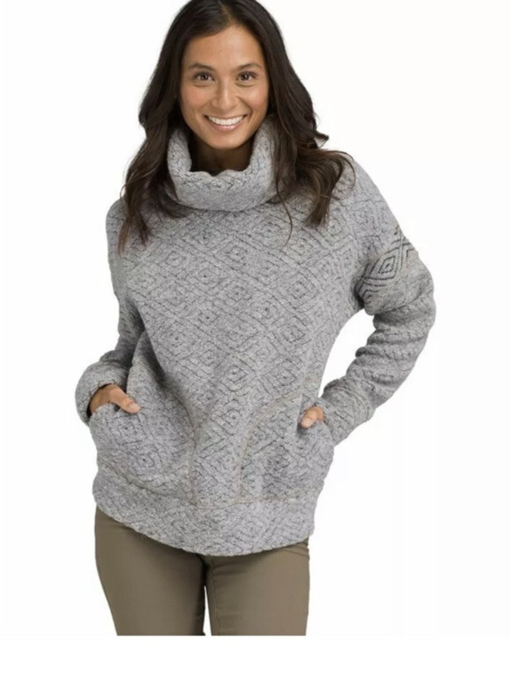 prAna Crestland Sweater Women’s Medium Soft Knit Pullover